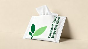 개별 물티슈의 생분해성 소재와 맞춤 인쇄를 통한 브랜딩 효용성 분석